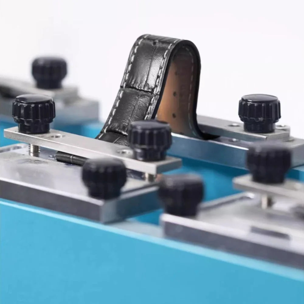 Leather watch strap tensile test