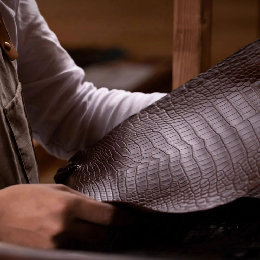 Carefully selected high - quality leather